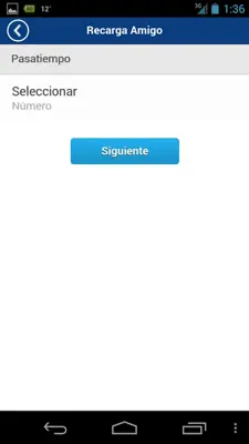 Telcel Recarga android App screenshot 1